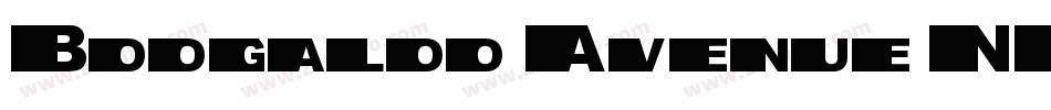 Boogaloo Avenue NF字体转换